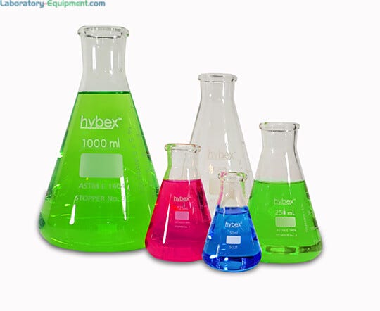 Hybex™ Erlenmeyer reusable and autoclavable Flasks by Benchmark Scientific