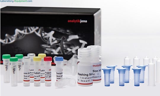 innuSPEED DNA Isolation Kits by Analytik Jena provide high yields and enable lysis in the same tube: tissue, plant, soil, stool and bacteria/fungi  |  1014-PP-04 displayed