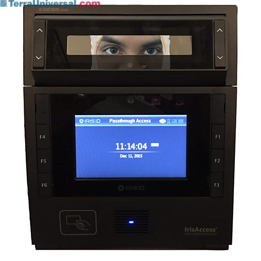 Iris Scanner For Smart Passthrough  |  2635-84 displayed