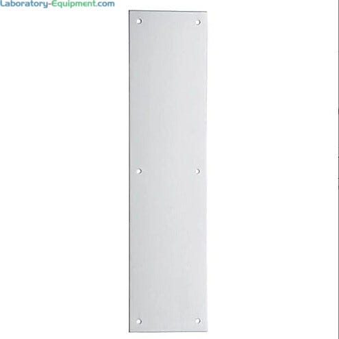 Built for versatile use on interior and exterior doors, this push plate delivers reliable performance across a wide range of environments  |  5050-44 displayed