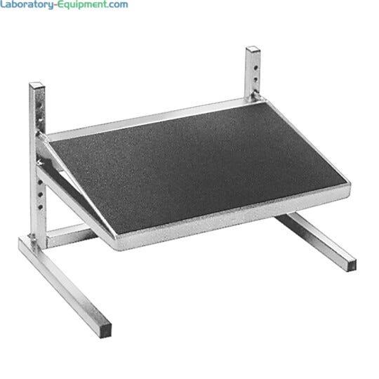 FS-1-C Ergonomic adjustable footrest, chrome-plated frame, and 10" slope non-skid platform  |  2804-84 displayed