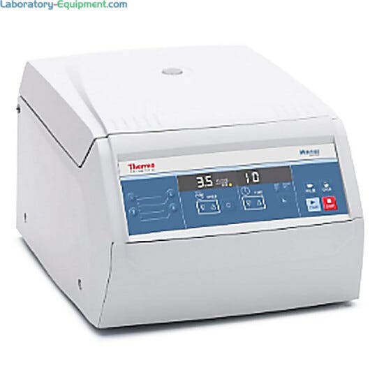 #75008801 - versatile centrifuge with 4 program memory feature | 1108-37 displayed