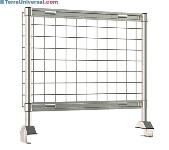 The SmartWall Grid keeps frequently used items organized, accessible, and off the work surface | 1542-47 displayed
