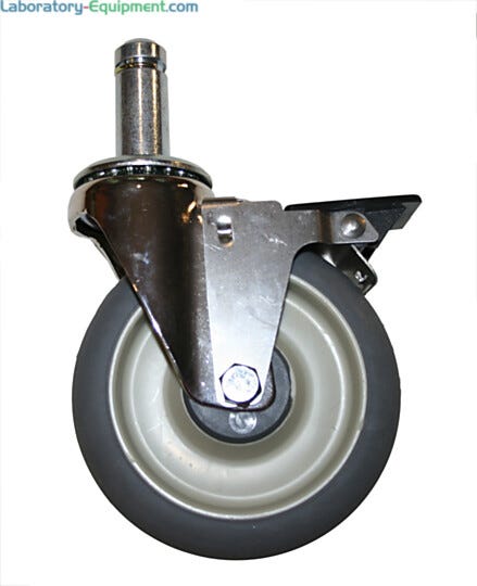 MetroMax Standard High Modulus Donut Wheel brake Stem Caster  |  1541-59 displayed