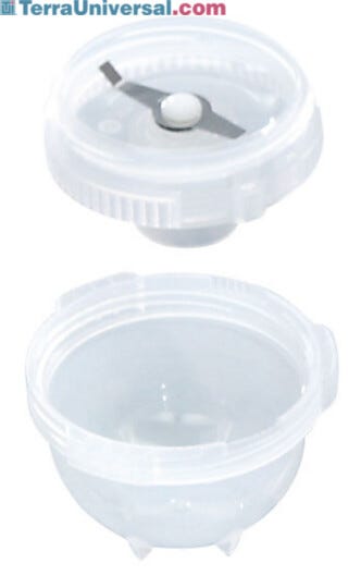 Reduces soft, medium, hard and brittle materials with a Mohs hardness of up to 5  |  6927-10 displayed