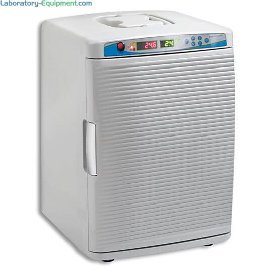 myTemp Mini CO2 Incubator by Benchmark Scientific with a 0.8 cu. ft. capacity fits inside many biosafety cabinets | 2828-04 displayed