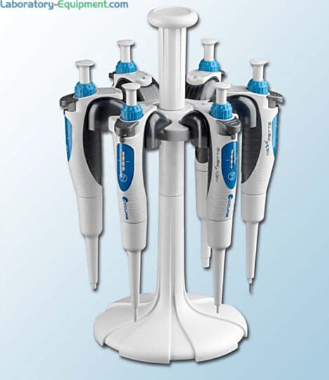 Carousel Stand for NextPette by Accuris, pipettes sold separately  |  2808-32 displayed