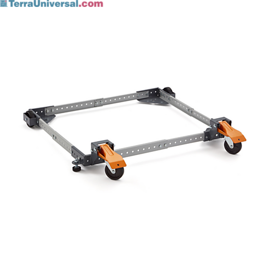 Non-skit wheels allows for base to lock in desired location