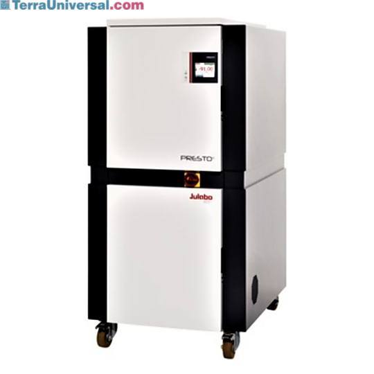 PRESTO W91, W91t, W91tt and W91x Temperature Control Process Systems with a temperature range of -91°C to 250°C provide heating, cooling and pumping performance  |  2541-PP-06 displayed