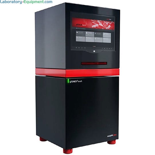 The qTower 3 Auto provides homogeneous excitation, detection and a two year device warranty  |  1016-67 displayed