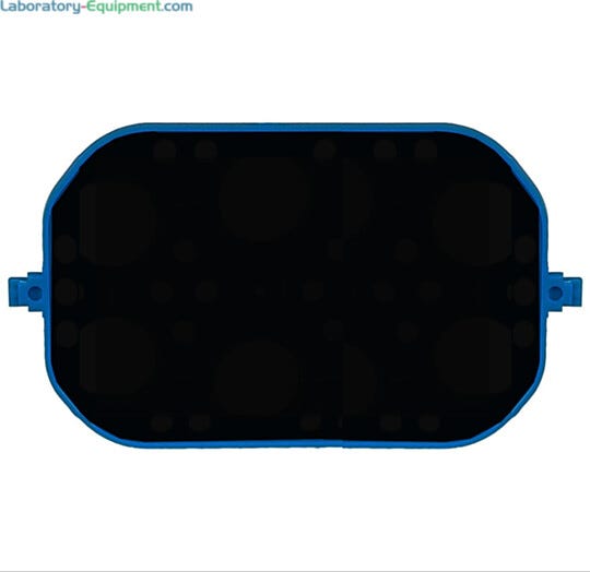 4.5" x 3" Mini Rocking Platform with rubber mat for Roto-Mini Plus Rotators by Benchmark Scientific  |  2829-75 displayed