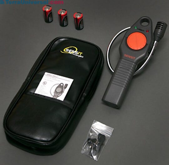 Sensit Leak Detector for BACTRON Anaerobic Chamber halps troubleshoot leaks around deals, armport door | 3900-78 displayed