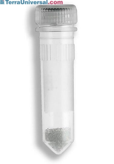 Small Beads are ideal for small samples, where as large beads are ideal for larger samples  |  2826-02 displayed