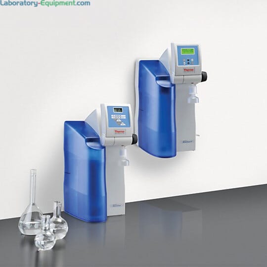 Thermo Fisher Scientific Barnstead Smart2Pure Water Purification Systems with an integrated water reservoir | 1714-06 displayed