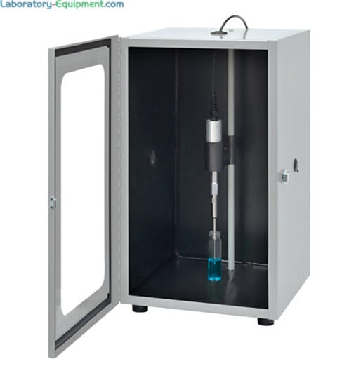 #432A Sound Enclosure with Converter Holder for use with Q125 and Q55 Sonicators | 5323-19 displayed