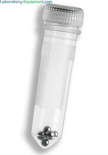 Small Beads are ideal for small samples, where as large beads are ideal for larger samples  |  2826-10 displayed
