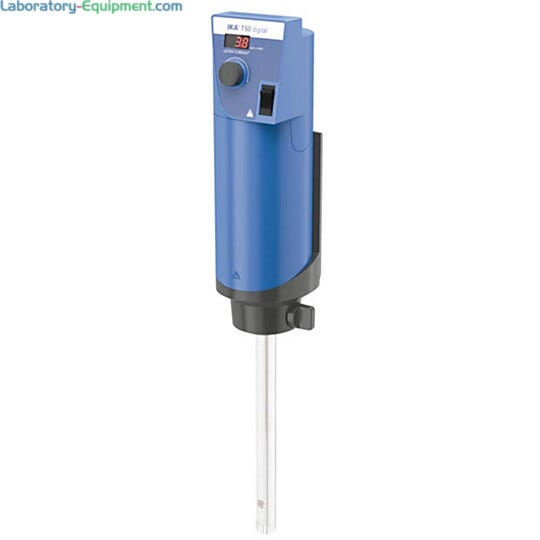 T50 digital Ultra-Turrax Disperser enables users to work at high circumferential speeds even with small rotor diameters | 6925-15 displayed