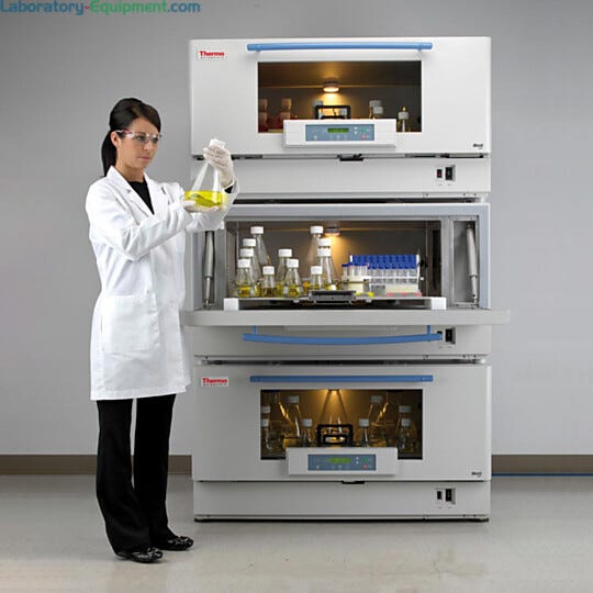 Thermo Scientific’s MaxQ™ 8000 Orbital Shakers provide precise incubation, HEPA filtration | 3617-37 displayed