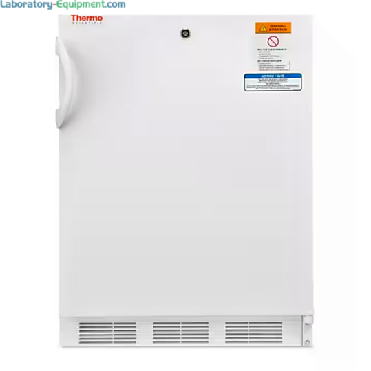 5.1 cu. ft. TSV05CPSA Combo Refrigerator/Freezer by Thermo Fisher Scientific; SNAP-Compliant model includes 2 adjustable shelves and 2 door shelves  |  6708-53 displayed