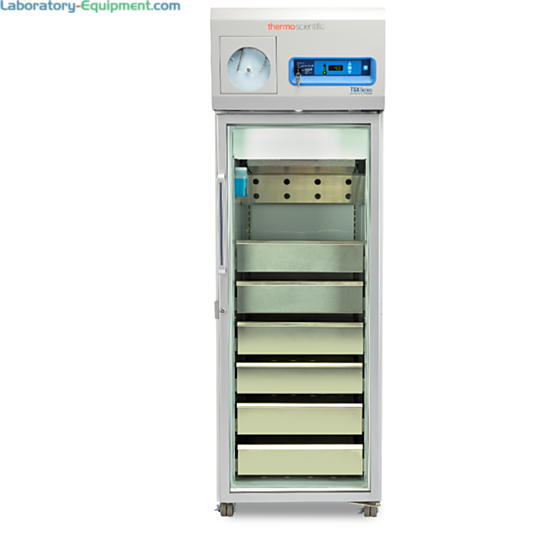 FDA and UL 11.5 cu. ft. TSX HP blood bank refrigerator stores 192 blood bags, meets AABB requirements and V-drive detects usage patterns | 1621-16 displayed