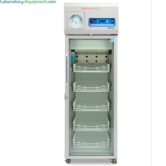 11.5 cu. ft. GMP Clean Room compliant model for pharma and vaccine storage detects usage patterns; shown with optional chart recorder | 1621-20 displayed