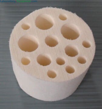 Flexible, reusable, closed-cell foam Vial/Tube inserts | 5322-69 displayed