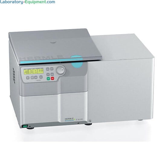 Hermle’s Super Speed refrigerated centrifuge benchtop model | 2824-49 displayed