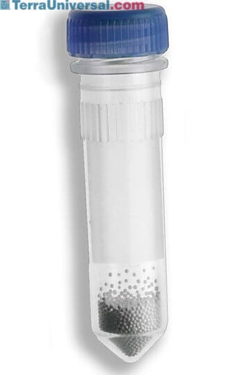 Small Beads are ideal for small samples, where as large beads are ideal for larger samples  |  2826-05 displayed