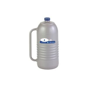 TW 4LDB Dewar by IC Biomedical with 4-liter LN2 capacity and a snap-on cap closure for secure sample storage and dispensing  |  6901-00 displayed