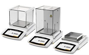 Modular Cubis II Precision Balances are available with a control unit, draft shield, ionizer or software on select models | 5704-20 displayed
