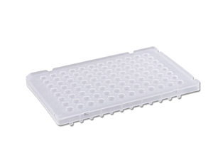 Pure•Amp™ PCR Plate; 0.1 mL, Low Profile, Semi-Skirted, Raised Rim, MTC Bio