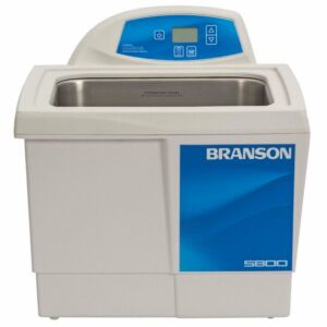 Ultrasonic Cleaner; 2.5 gal Capacity, 40 kHz Frequency, Branson, 120 V