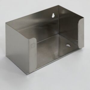 Face Mask Dispenser; 304 Stainless Steel, Single Box, 8" W x 4.625" D x 4.25" H