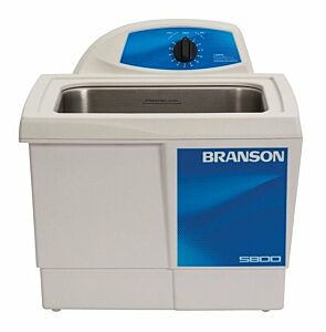 Ultrasonic Cleaner; 2.5 gal Capacity, 40 kHz Frequency, Branson, 120 V