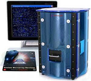 ArrayIt® SpotLight™ 2 Two-Color Microarray Fluorescence Scanner, Blue Edition