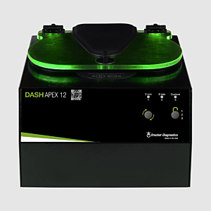DASH Apex 12 STAT Centrifuge by Drucker Diagnostics with rotor and tube holders, 00-083-009-003