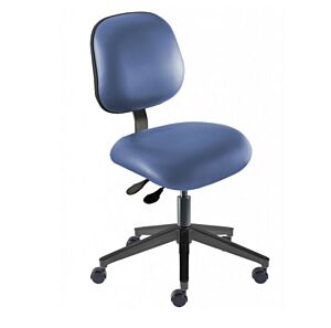 Chair; ISO 7, Blue, Reinforced Composite, 17" - 22", W/O Footring, Elite EER-L-RC, BioFit