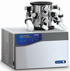 Freeze Dryer; Benchtop, 4.5L, -105°C, PTFE-Coated Collector, Labconco, FreeZone, 120 V