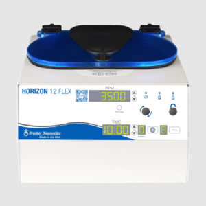 Horizon 12 Flex Programmable Routine Centrifuge with rotor and tube holders, 12 x 75-100 mm, 2,000 xg, Drucker Diagnostics, 00-383-009-000