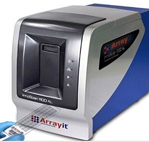 InnoScan® 1110AL High-Performance Microarray Scanner, Autoloader, 3-color fluorescence
