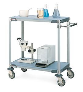 Cart; Laboratory, Chemical, Polymer, 36" W x  18" D x 40" H, MetroMax i Lab, InterMetro