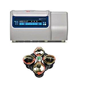 Centrifuge Package; Megafuge ST1R Plus, Refrigerated, Benchtop, Blood Sample Processing, Swing-Out Rotor, Thermo Fisher, 120/240 V
