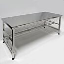 Work Station, BioSafe® ; 304 Stainless Steel, Heavy-Duty, Solid Top, 60