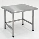 Work Station, BioSafe®; 304 Stainless Steel, Heavy-Duty, Solid Top, 48