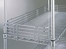 Shelf Ledge for Wire Shelves; 304 Stainless Steel, 1