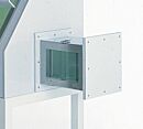 Universal Air Lock; Series 100, Polypropylene w/Dissipative PVC Window
