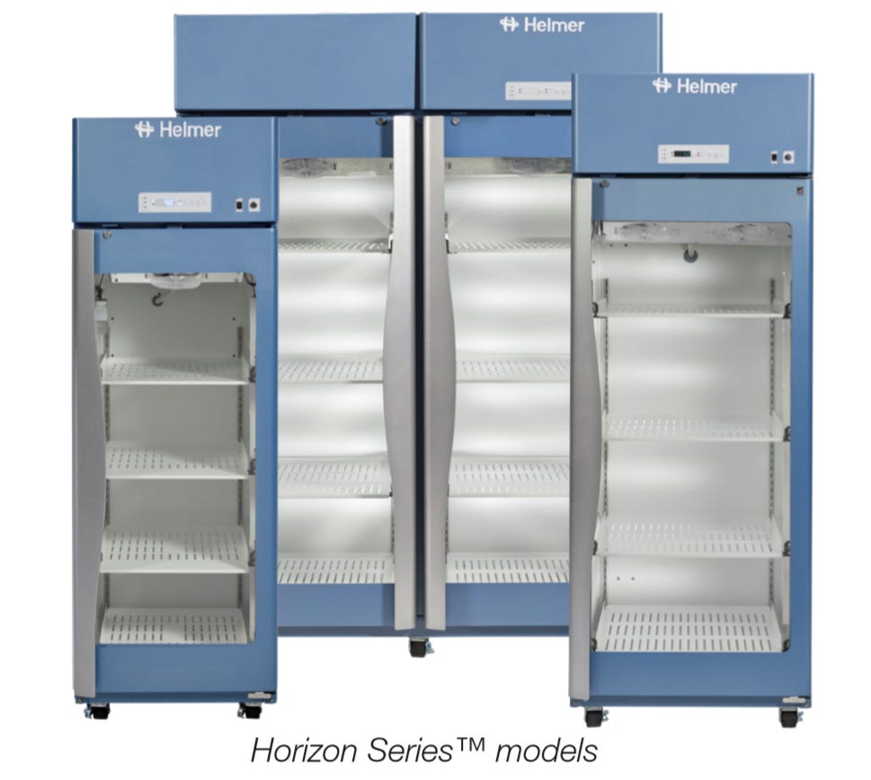 Upright Laboratory Refrigerator, 44.90 cu. ft., +2°C to 10°C