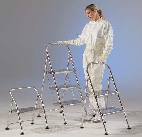 Choosing the Right Cleanroom Step Stool or Stepladder